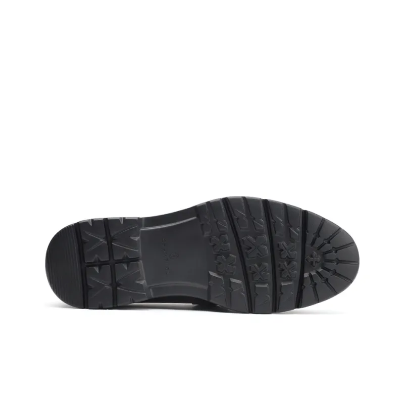 CHARRIOL Metal Accented Slip on Business Commute Dress Shoes For Men's Black-5