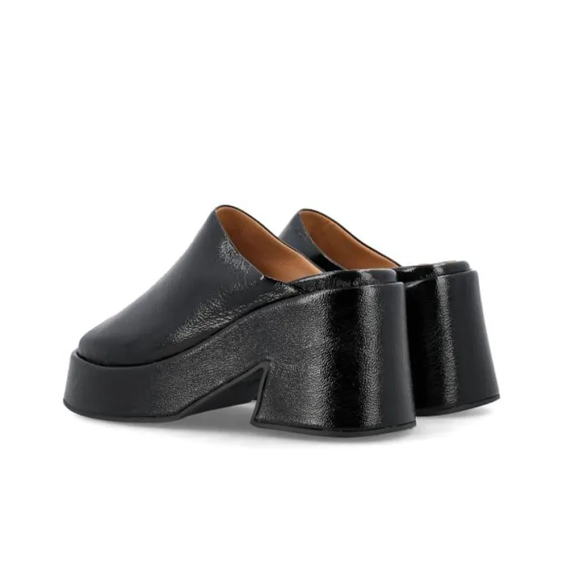 GANNI 95mm Leather Sandals-3