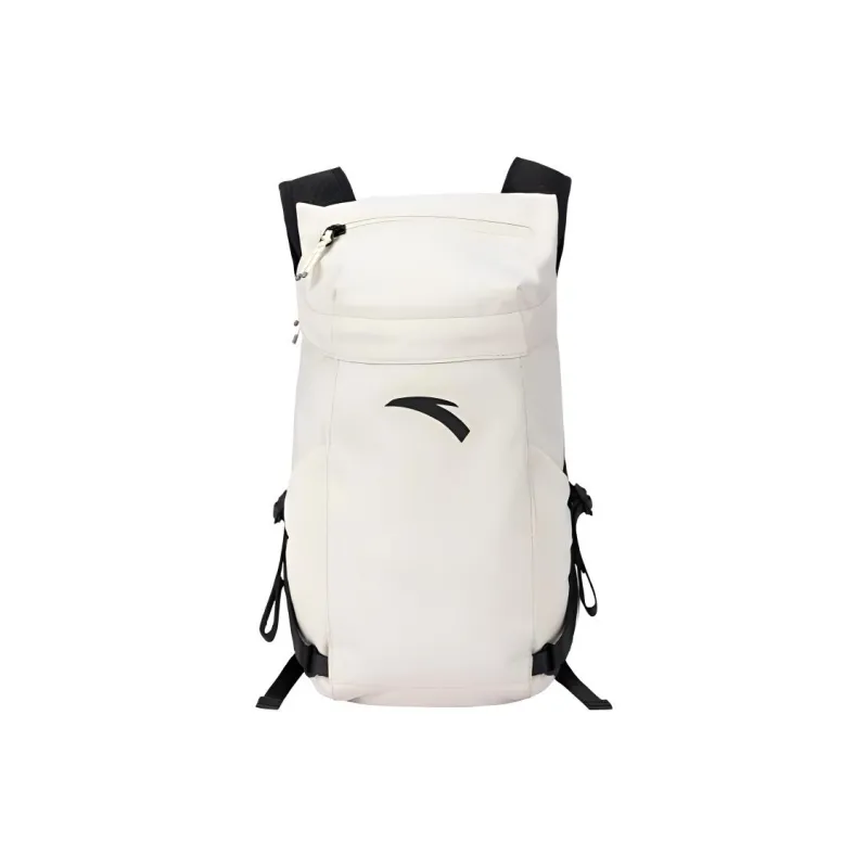 Anta Fabric Backpack Regular Unisex Light Beige-1