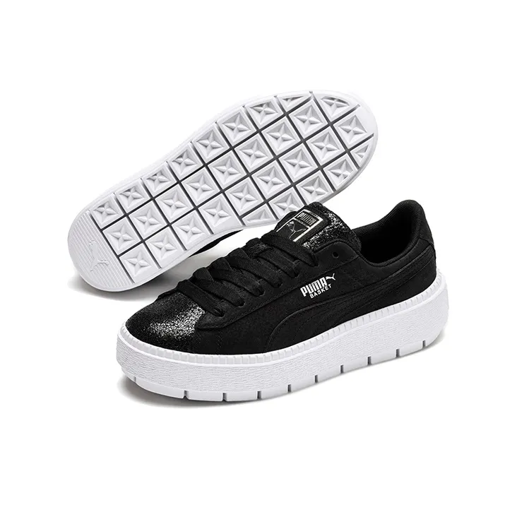 PUMA Biohacking Platform Low top Black/White Women's-4