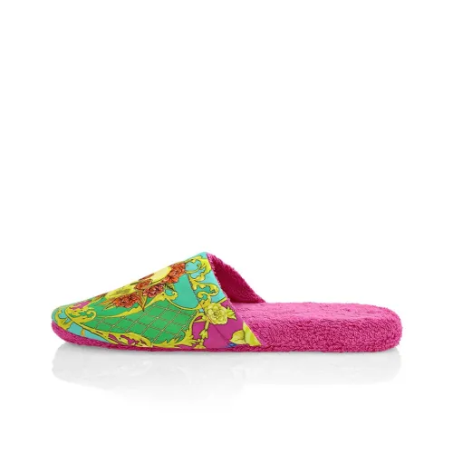 PHILIPP PLEIN Baroque-print House Slippers