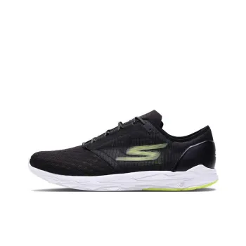 Skechers Go Meb Speed 5 Cushioning Anti-Slip And Wear-Resistant Low-Top Running Shoes Black Yellow