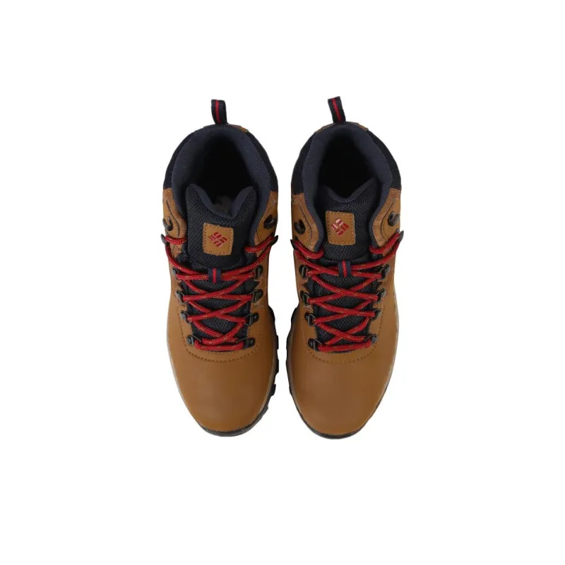 Columbia Cushioning Wear Resistant High Top Outdoor Shoes Men's Brown-2