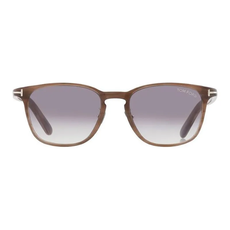 TOM FORD Acetate Square Sunglasses Men's Brown-1