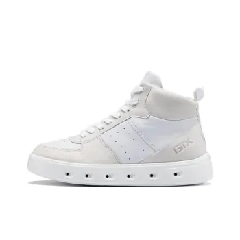 Ecco High Top Stylish Skateboarding Shoes Women's White
