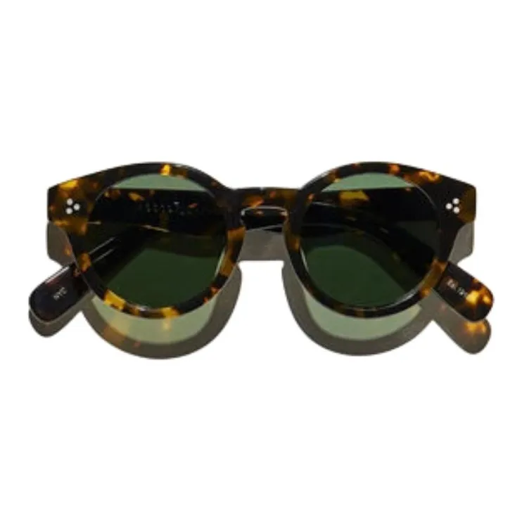 MOSCOT Acetate Oval Sunglasses Men's Tortoiseshell-1