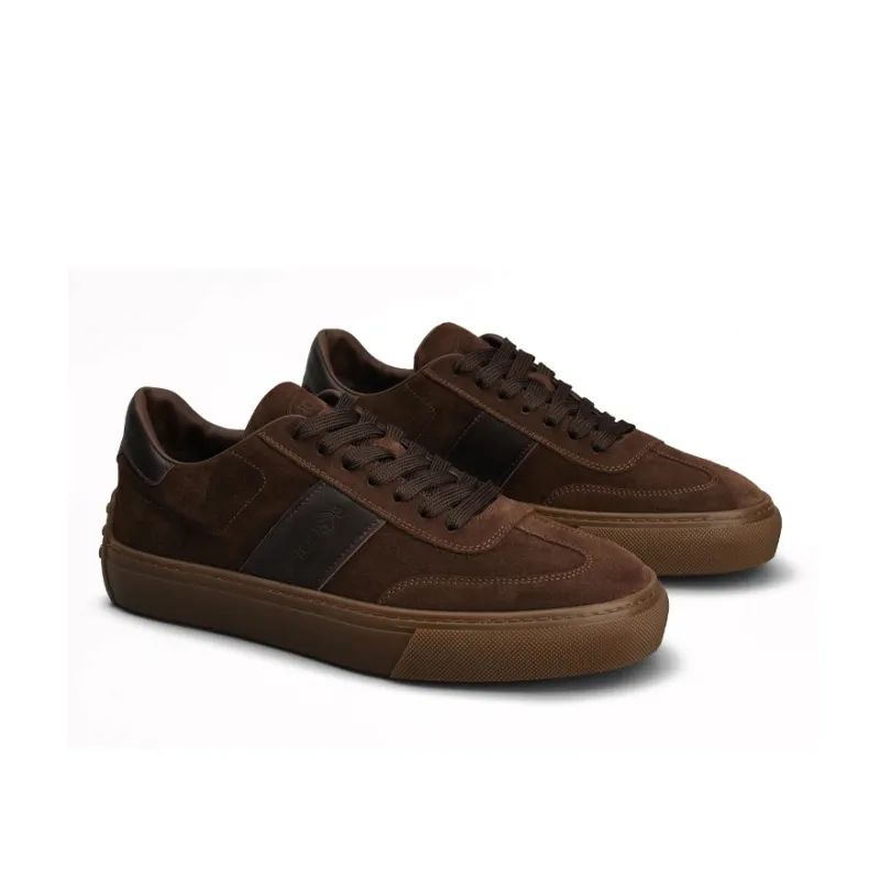 TOD'S Round Toe Lace Up Sneakers-2