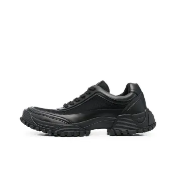 EMPORIO ARMANI Leather Low-top Sneakers