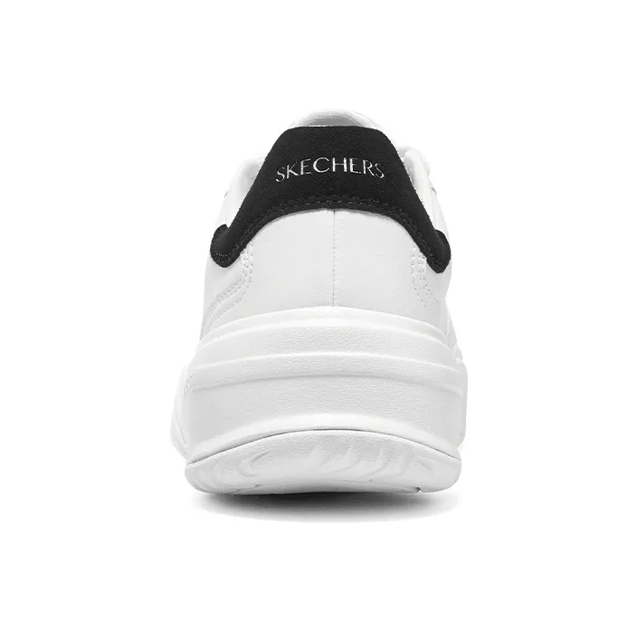 Skechers Denali Anti Slip Wear Resistant Low Top Skateboard Shoes Women's White-4