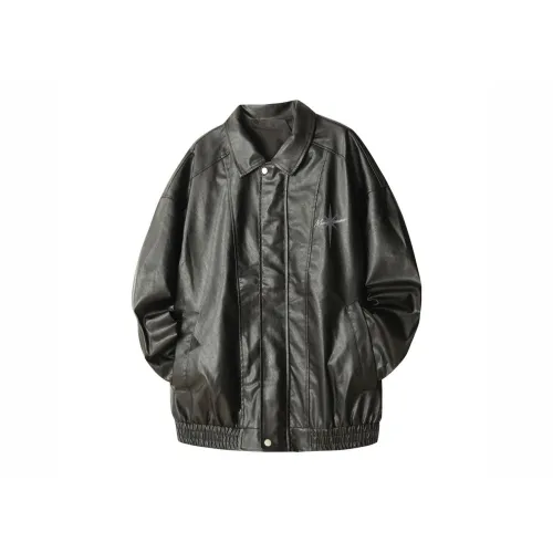 Mimx Homme Leather Jackets Unisex