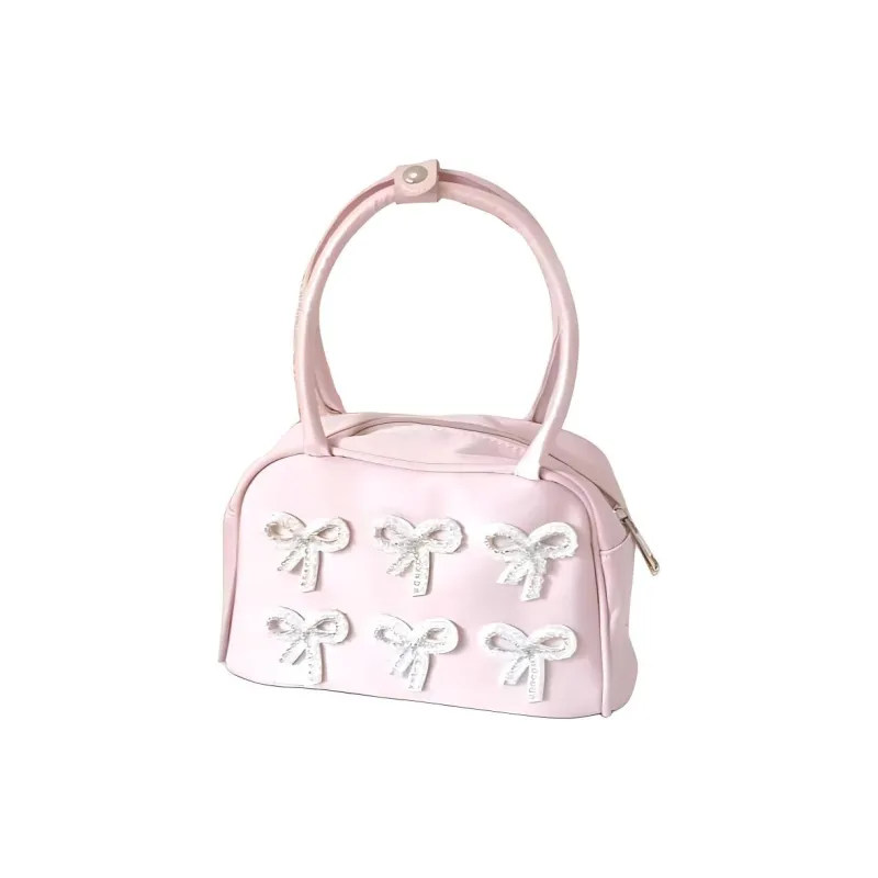 NX DOUGHNUT Polyester Handbag Shoulder Bag Regular Women's Pink-1