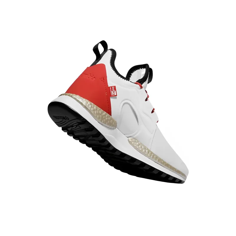 Columbia Slip Resistant, Abrasion Resistant, Waterproof, And Breathable Mid Top Outdoor Shoes Women's White Red-3