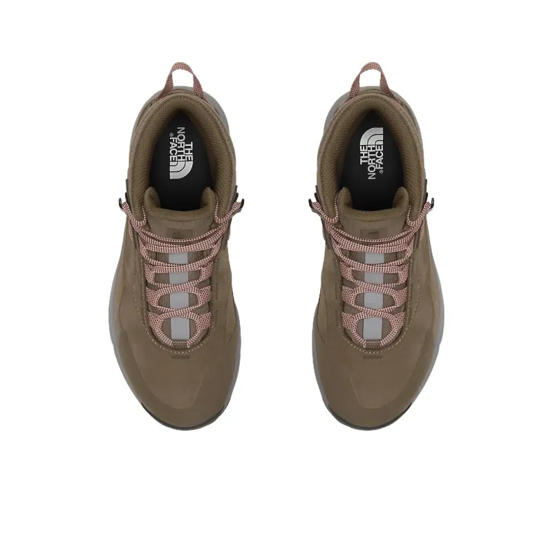 THE NORTH FACE Cragstone Leather Short Outdoor Boots Women's Brown-2