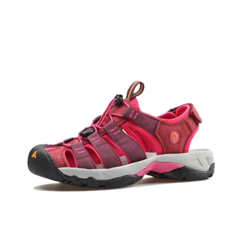 HUMTTO Sports Sandals Women's Splendid Red-1