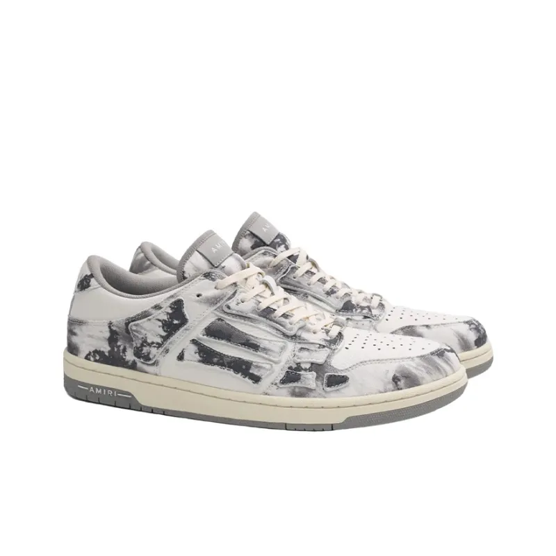 AMIRI Skel Top Low Grey Tye Dye-1