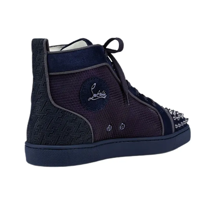 Christian Louboutin Lou Spikes Orlato Flat Version Rock-2