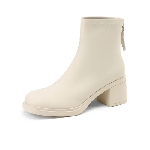 JOSINY Ankle Boots Women's Off White