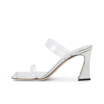 Giuseppe Zanotti Transparent Block heel Mules Women's