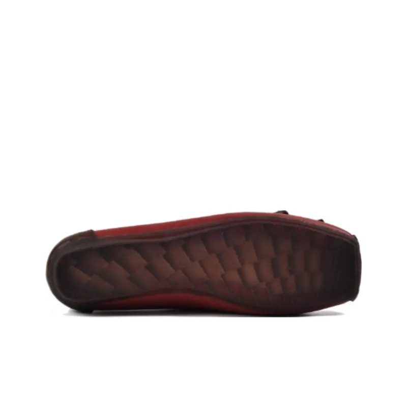 ARTMU Women's Casual Shoes Women's Low Top Red/Brown/Beige-4