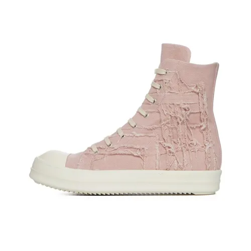 Rick Owens DRKSHDW Skateboard Shoes Women's High-Top Pink