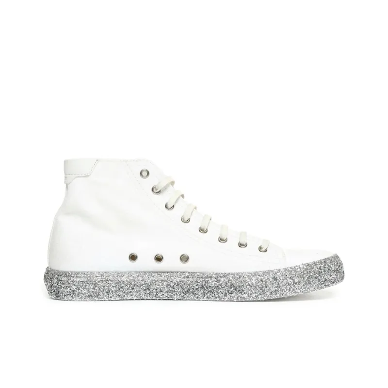 SAINT LAURENT Stylish Skateboarding Shoes Men's White-1