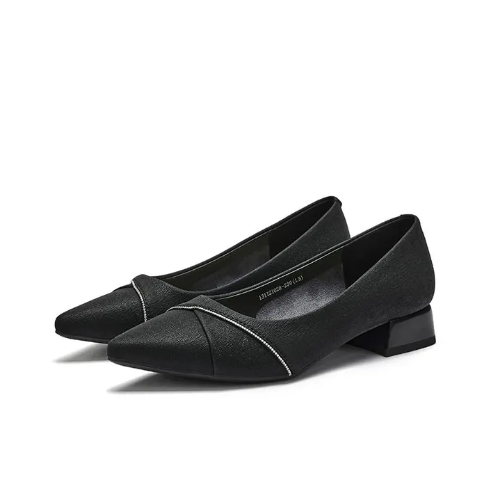 GEMEIQ Women's Casual Shoes Women's Black/Ecru-1