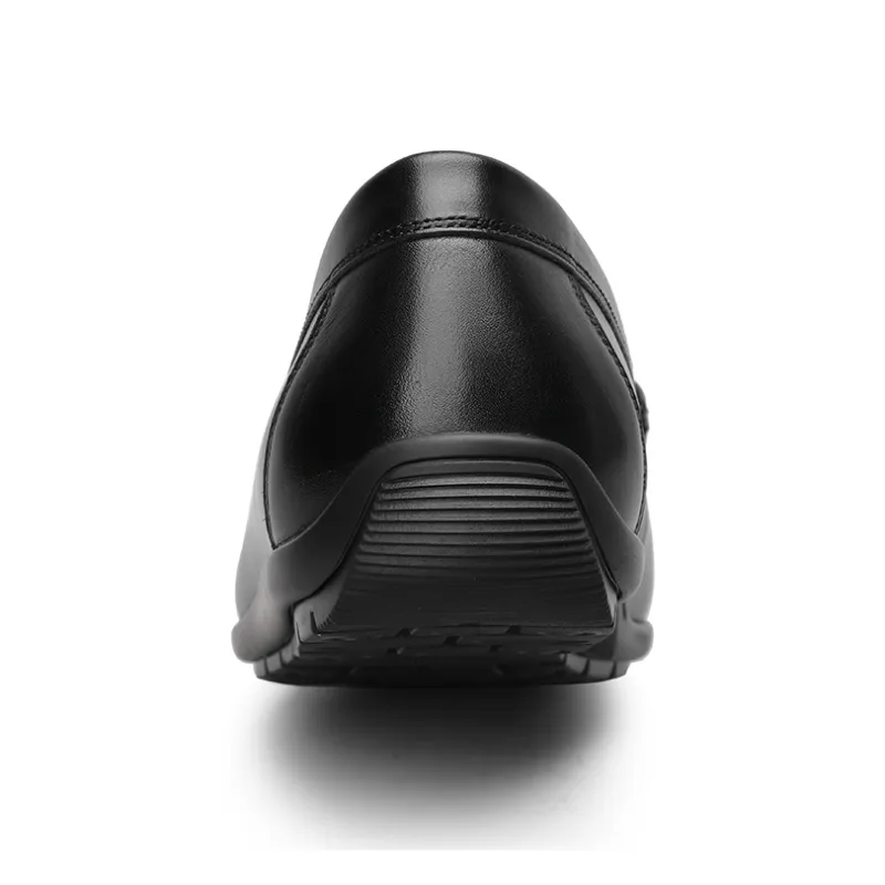 GOLDLION Loafers Men Black/Black Perforated-3