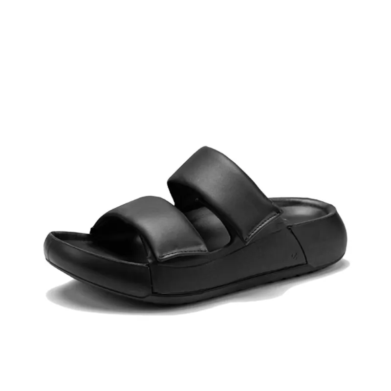 Ecco Slide Slippers 4.5cm Women's Black-0