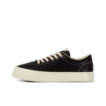 Stepney Workers Club Skateboard Shoes Men Low-Top Black