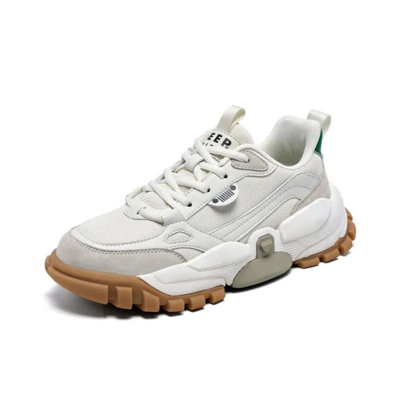 JEEP SPIRIT Slip Resistant, Abrasion Resistant, Breathable, Height Increasing Low Top Casual Shoes Unisex-22