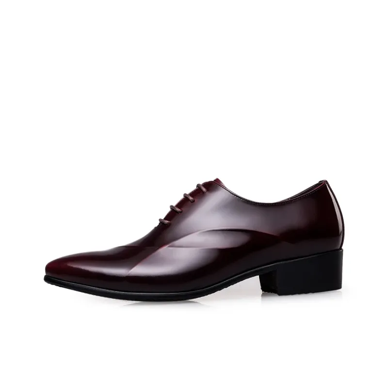 ZRO Dress Shoes Men Low Top Black/Blue/Burgundy-12