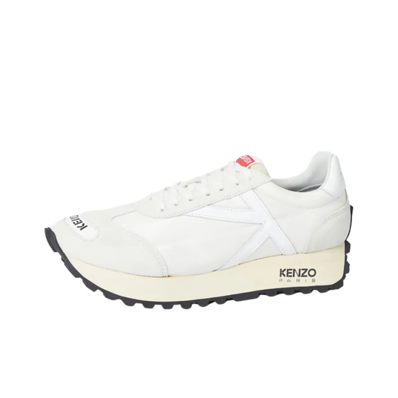 KENZO Takayama Kenji Slip-Resistant Low-Top Sports Casual Shoes Women's White-0