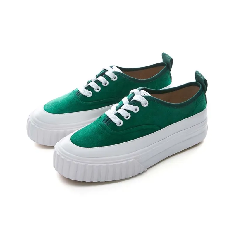 Marie Claire Stylish Skateboarding Shoes Women's Magic Forest Green-2