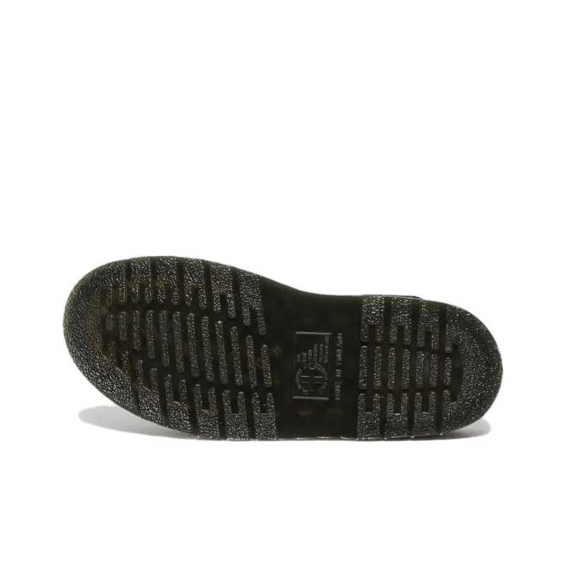 Dr. Martens Jorge Shearling Slingback Mule 'Black'-5