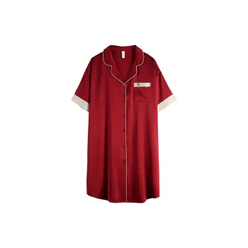 Xuan Liang Nightgown Women's Maroon