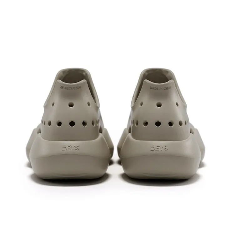 Beys Classic Small Clog Müller Sports Sandals Unisex Stone Gray-5