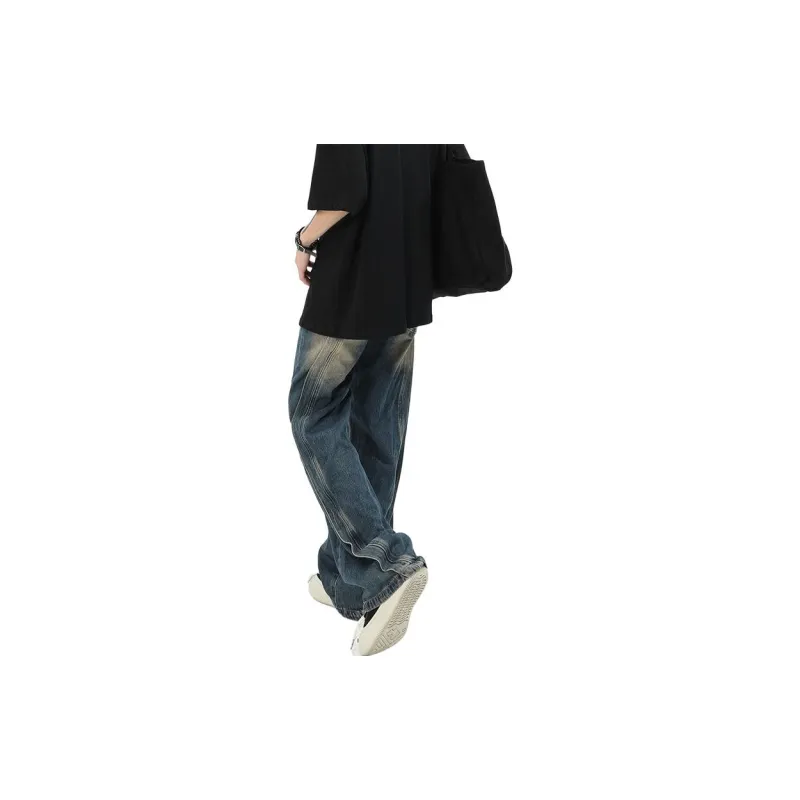 PAINT STAIN Jeans Unisex-11