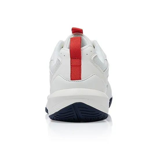 Kawasaki Cushioning Wear Resistant Low Top Badminton Shoes Unisex Navy Blue White-4