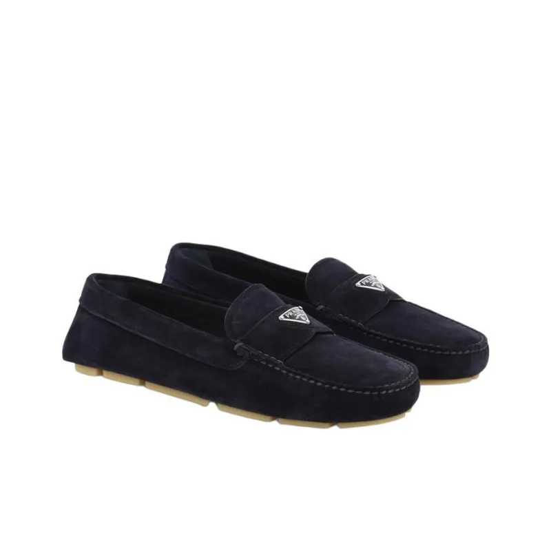 PRADA Loafers Men Blue-3