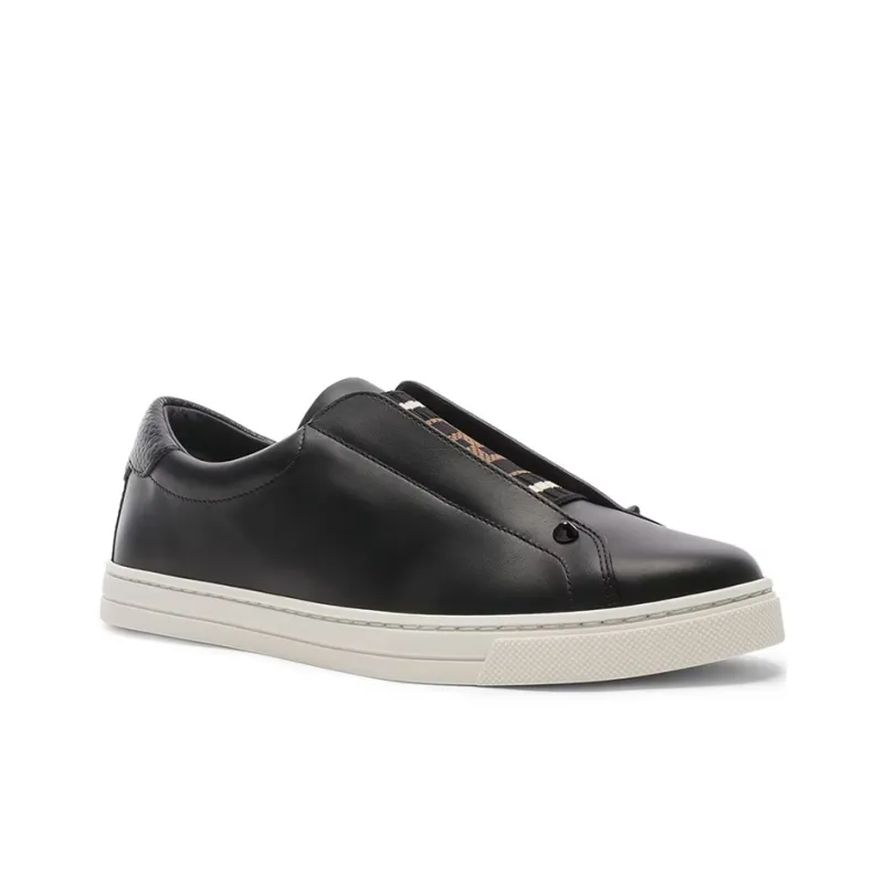 FENDI Stylish Skateboarding Shoes Women's Black-2