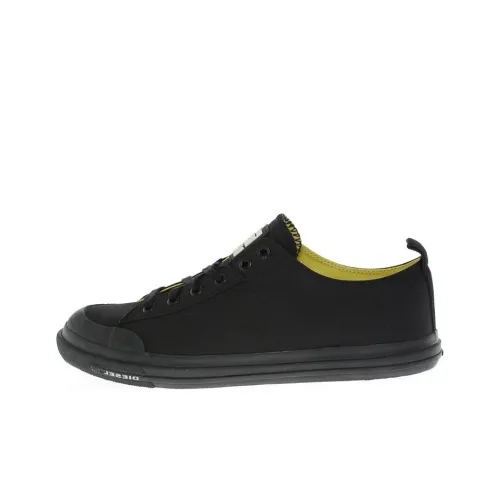 DIESEL Skateboard Shoes Women's Low-Top Black