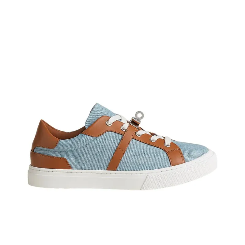 HERMES Day Stylish Skateboarding Shoes Women's Light Blue-1