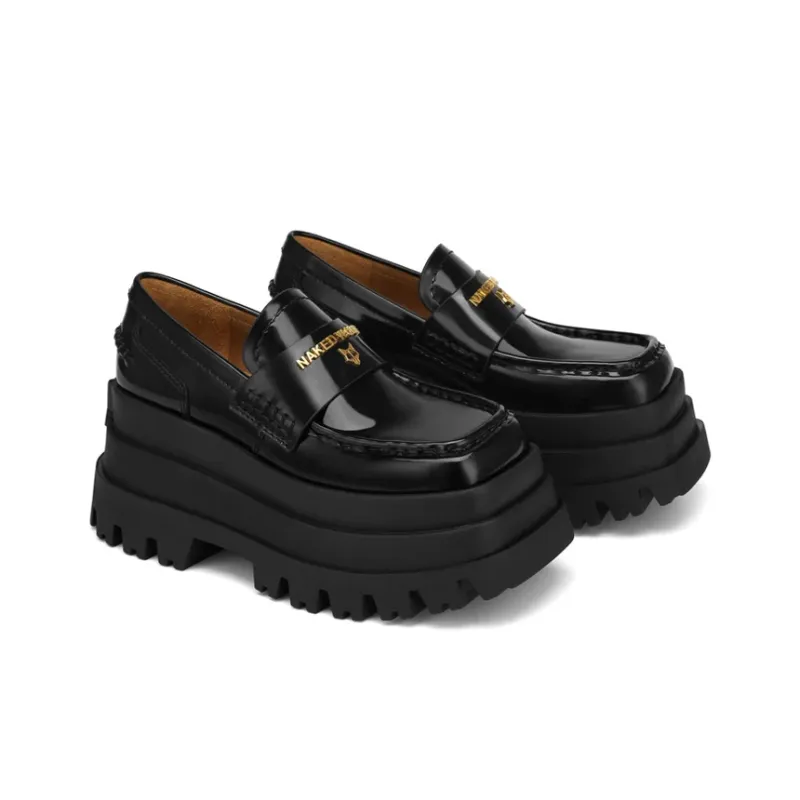 Naked Wolfe Delusion Platform Shoes Women's Black-1