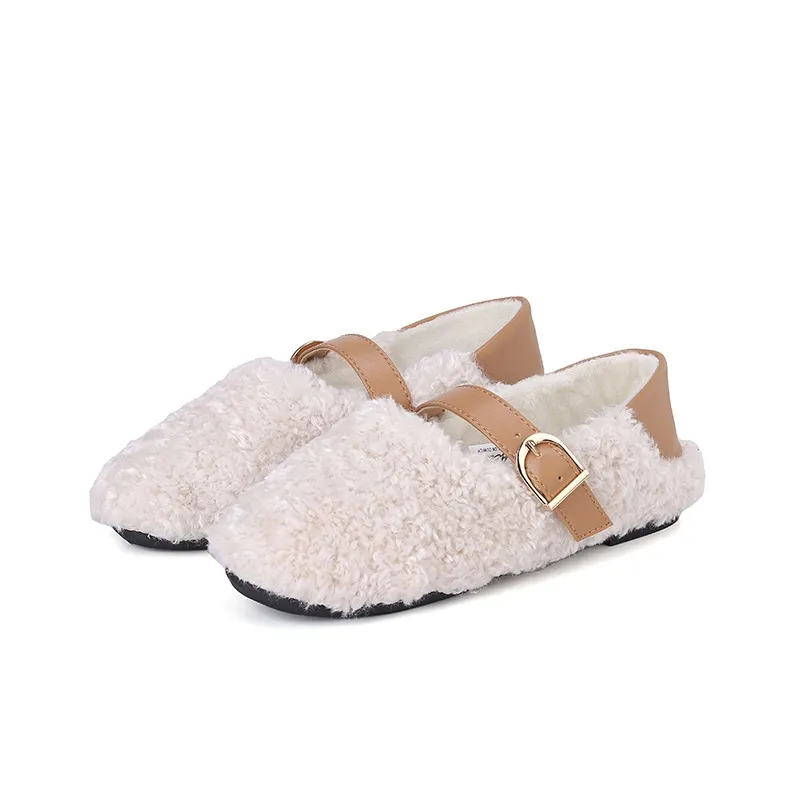 ACESC Gommino Loafers Women's Apricot-8