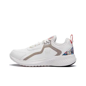 361° Slip Resistant, Abrasion Resistant, Breathable Low Top Running Shoes Women's White Gold