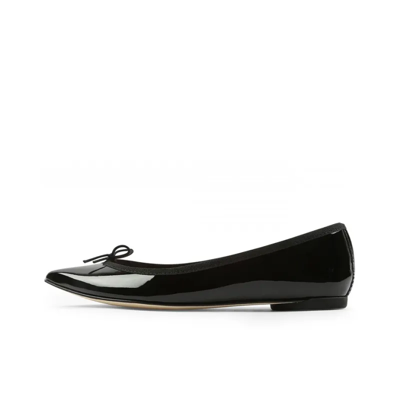Repetto Ballet Flat Shoes Women's Black-0