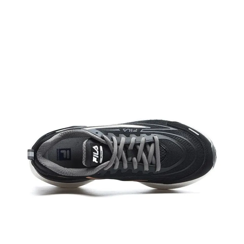 FILA Flow Running Shoes 'Core Black Pink' Women's-3