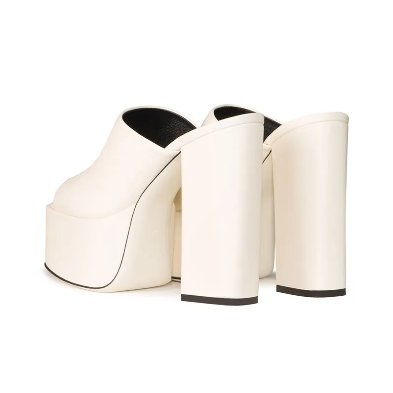 Paris Texas Sasha Open-Toe Platform Mules Women's-3