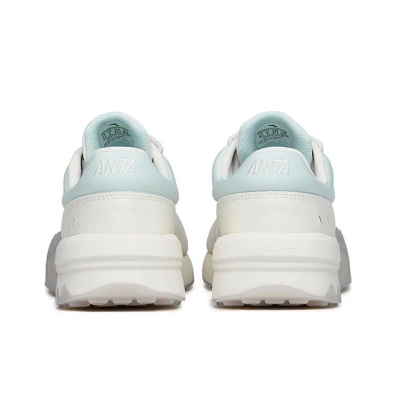 Anta A Road Low Top Sports Casual Shoes Women's White Blue-2