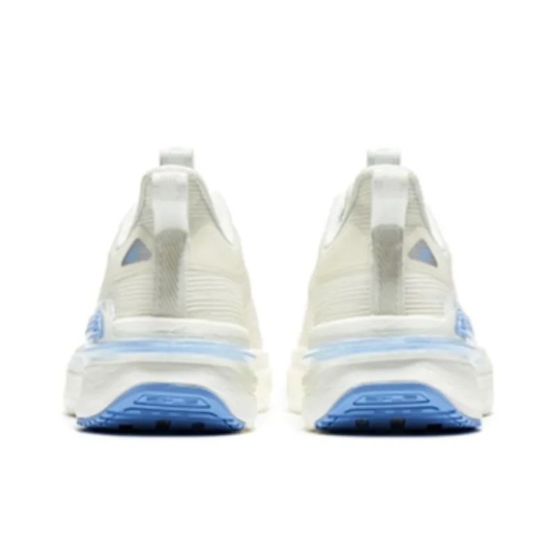 Erke Cushioning Anti Slip And Wear Resistant Low Top Running Shoes Women's Microcrystal White Blue Purple Wisteria-3